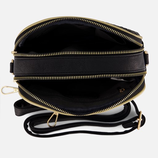 Charm Endlebury Schoudertas zwart Nylon