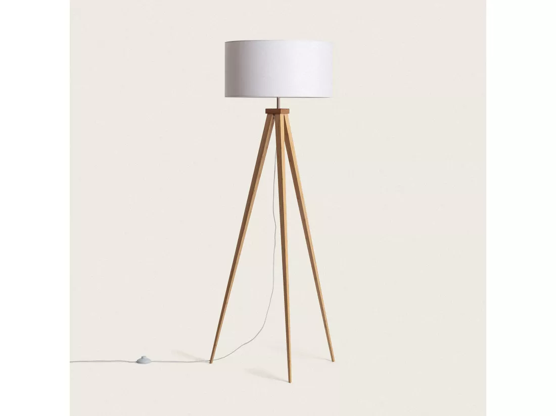 Lampadaire Wol Blanc