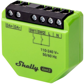Shelly DALI Dimmer Gen3 slimme LED dimmer WiFi