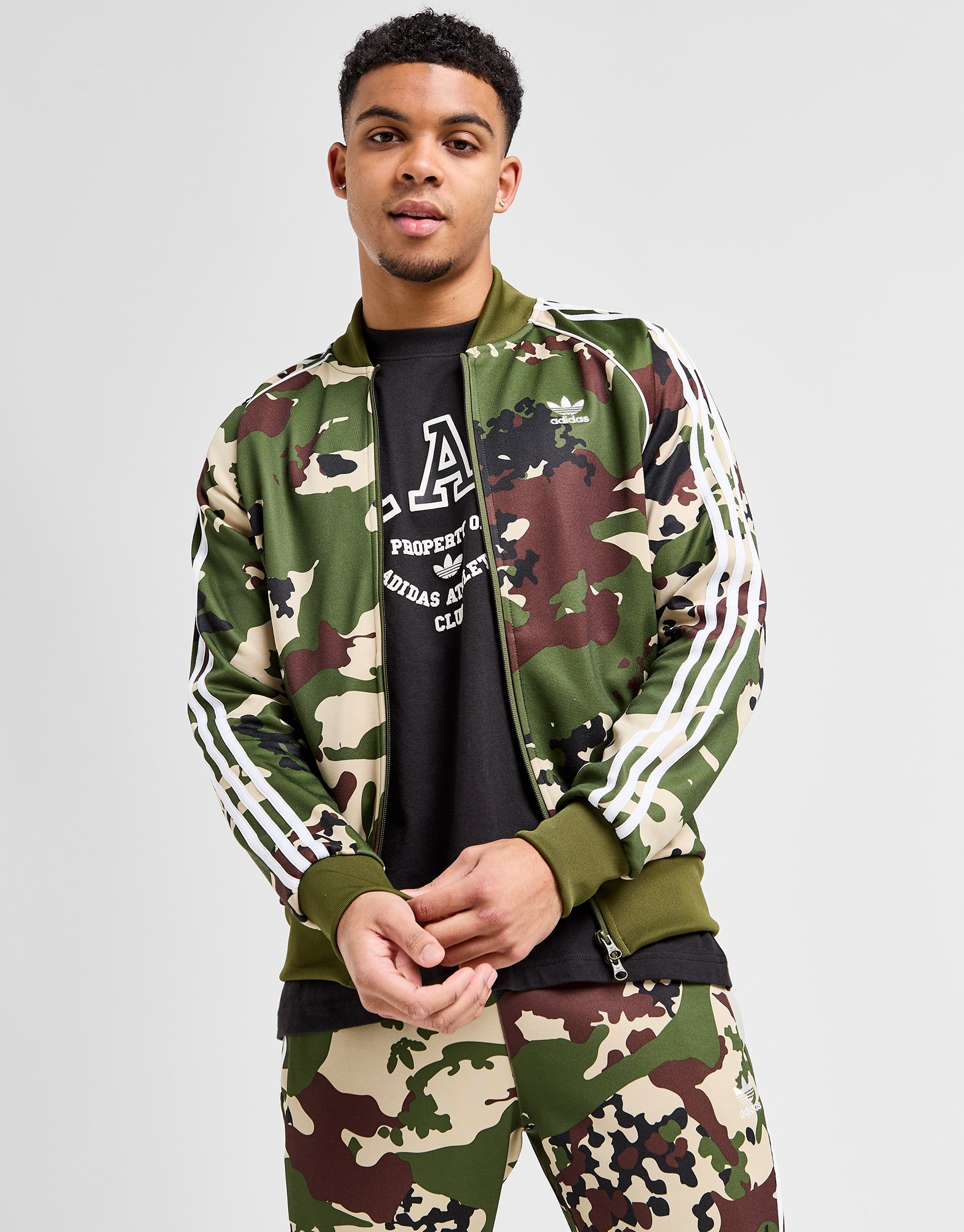 adidas Originals Haut de survêtement SST Camo Homme