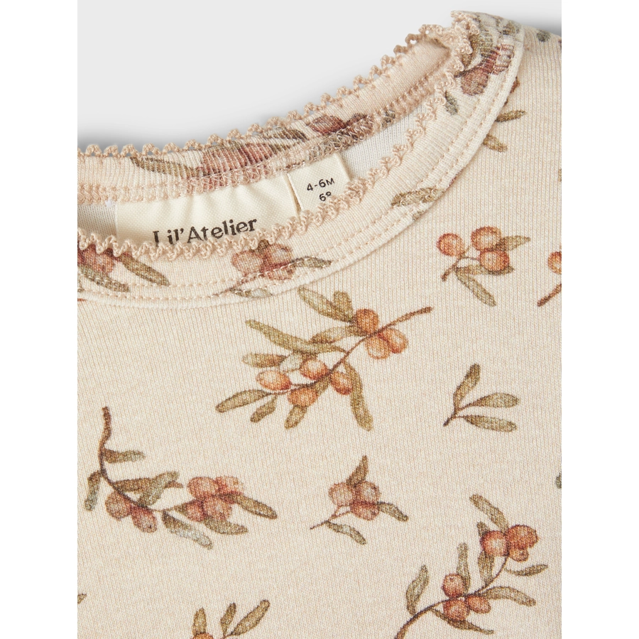 Lil'Atelier Langarmshirt Nbfgaya Peyote