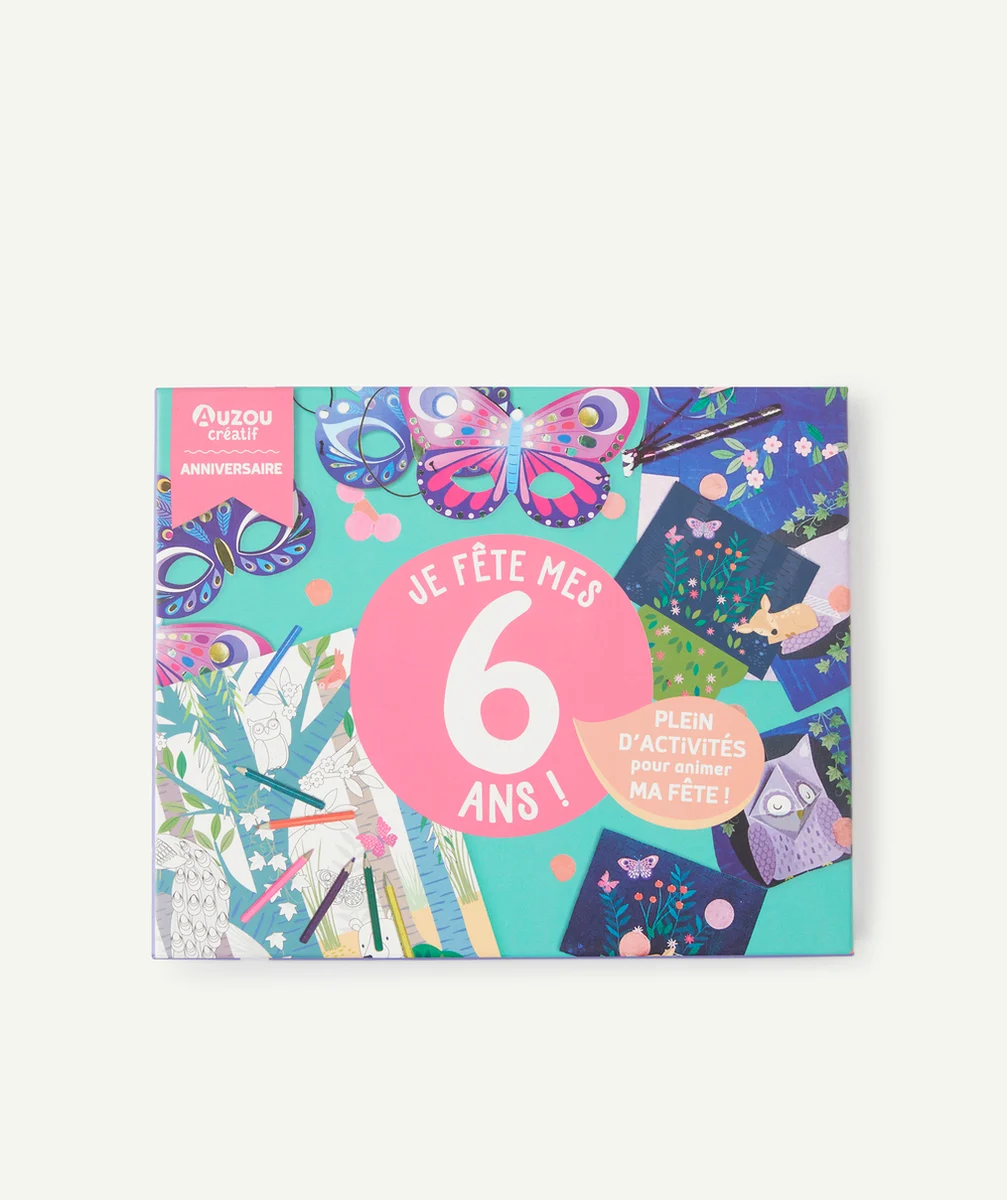 AUZOUMON COFFRET D'ANNIVERSAIRE - JE FÊTE MES 6 ANS !
