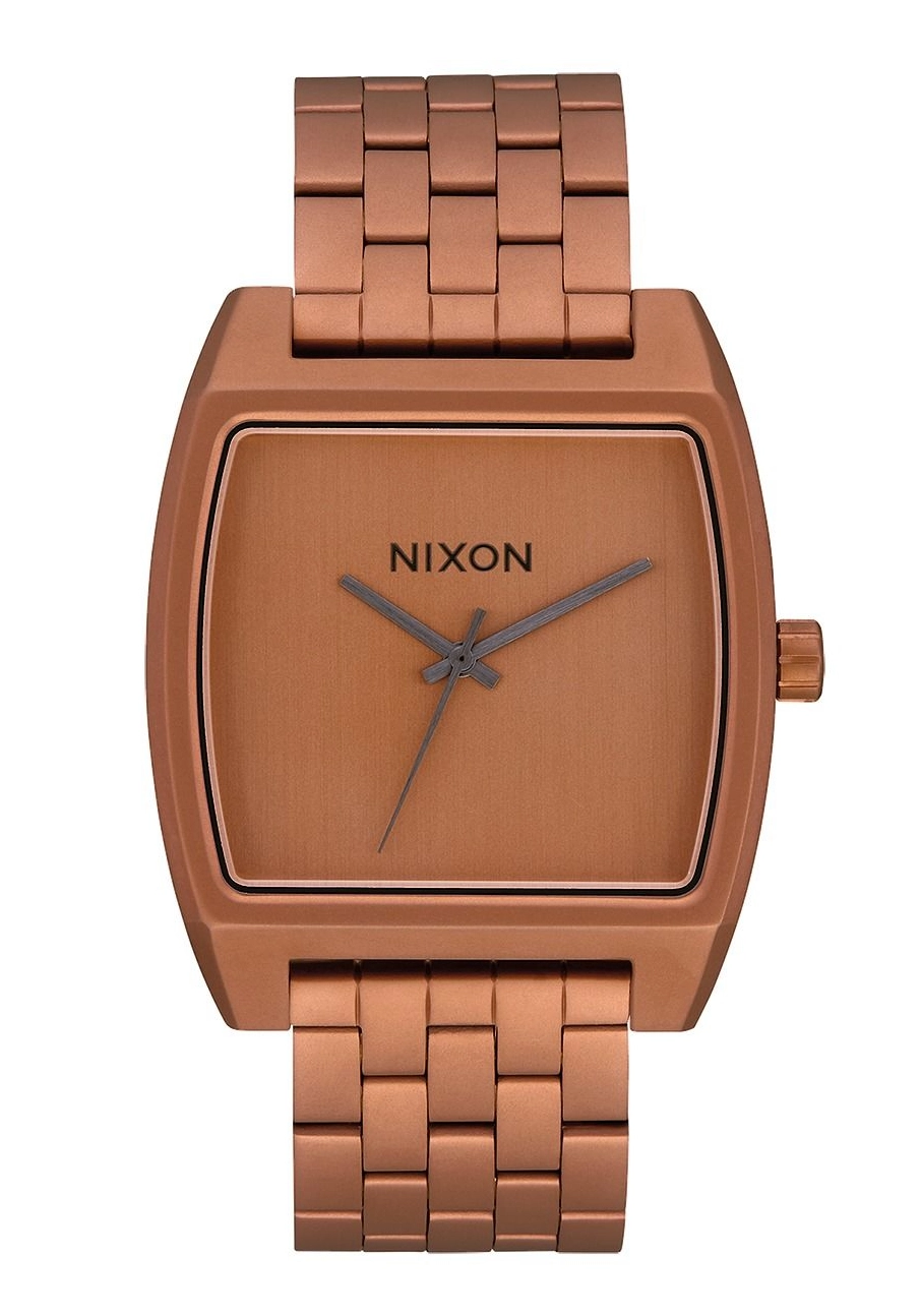 Nixon The Time Tracker Matte Copper / Gunmatel A1245-3165
