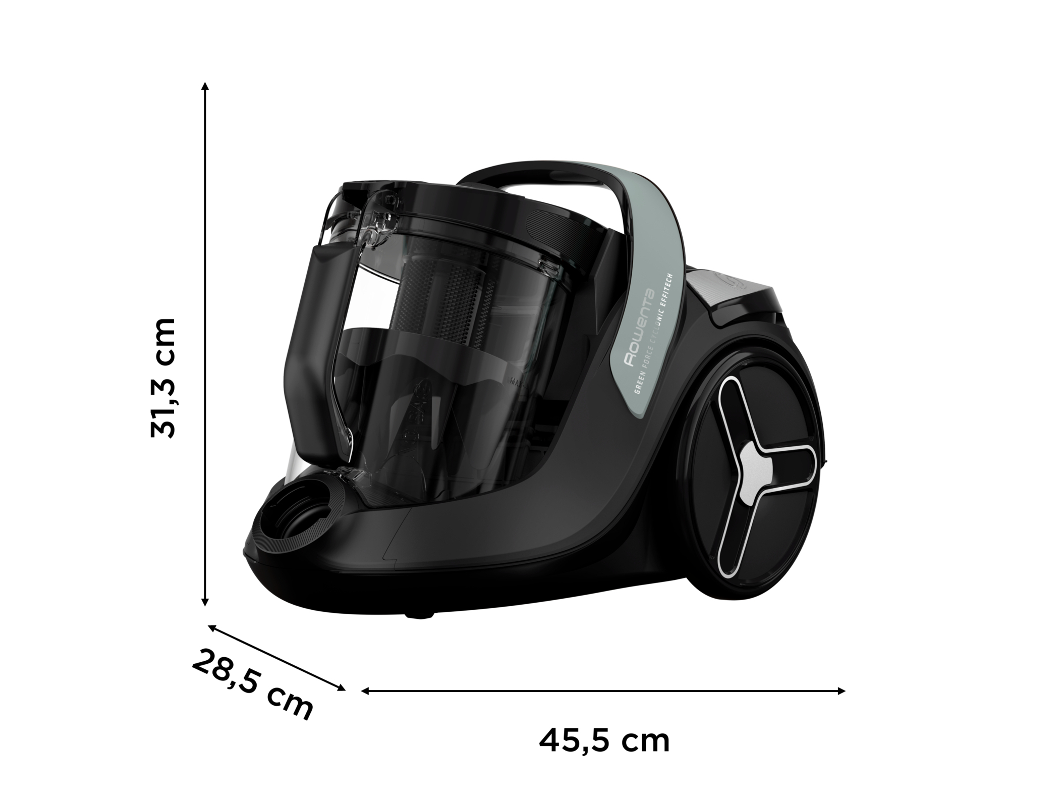 ASPIRADOR SEM SACO ROWENTA RO7C32EA GREEN FORCE 2.5L