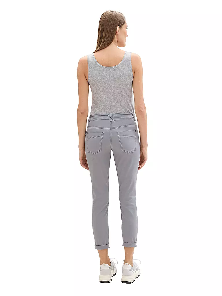 TOM TAILOR Hose Tapered Fit 7/8 grau