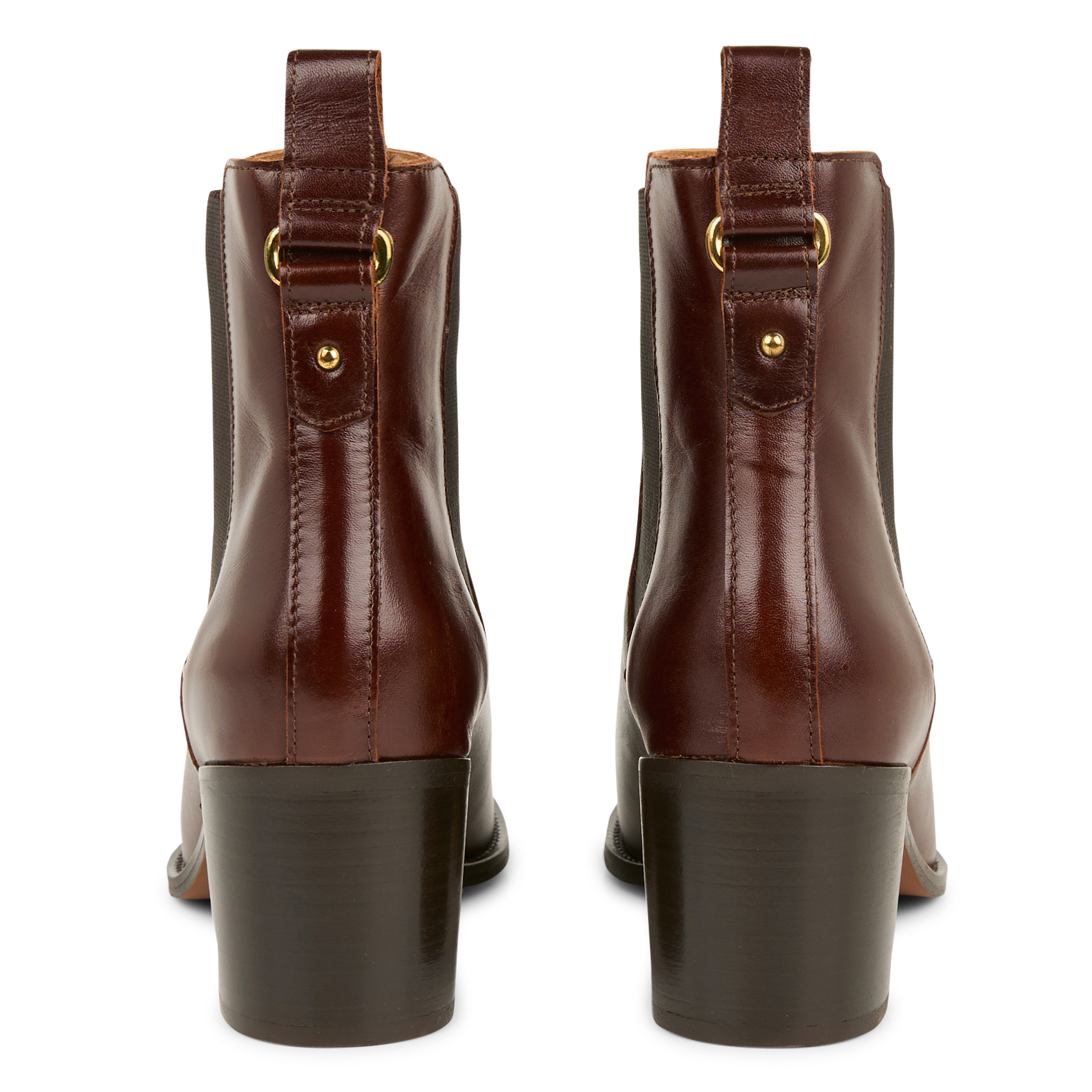 GERALDINE - Bottines en cuir | Marron