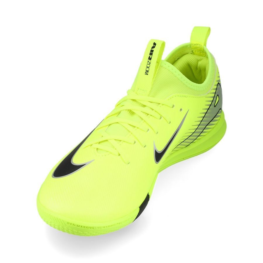 Nike Air Zoom Mercurial Vapor 16 Academy IC Mad Voltage - Jaune Fluo/Noir Enfant