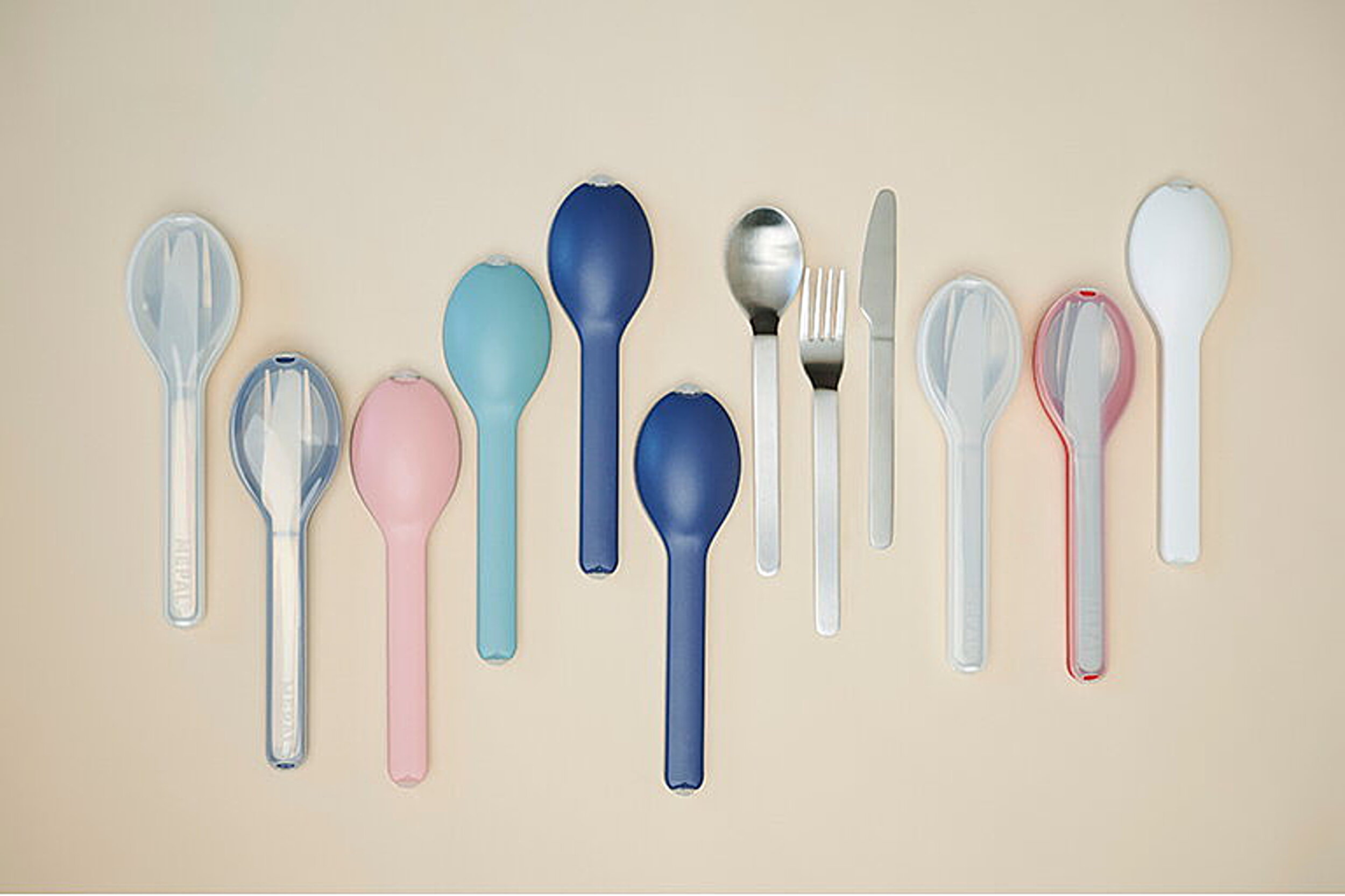 Mepal Ellipse 3-delige bestekset - Blue