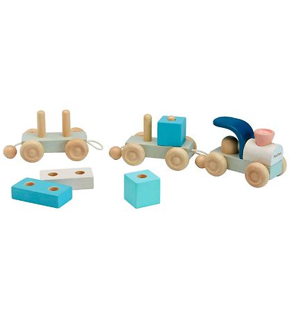 PlanToys Holzspielzeug - Stapel - Zug - Holz