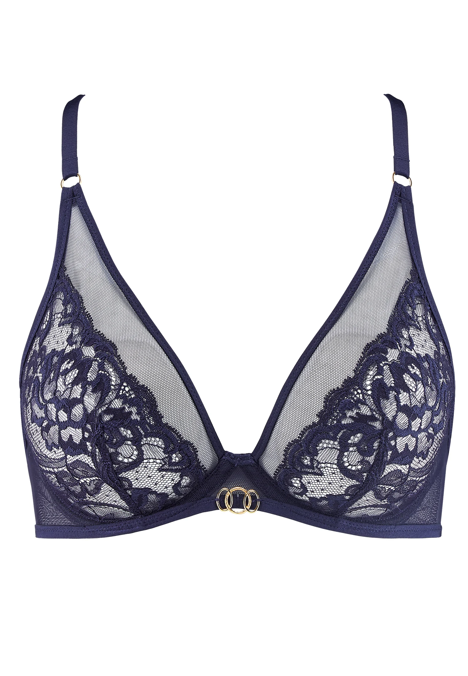 FEELING MYSELF - Soutien-gorge triangle avec armatures | Bleu