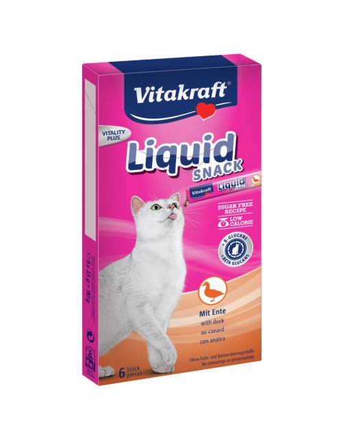 Vitakraft Cat Liquid Snack 6 stuks - Kattensnack