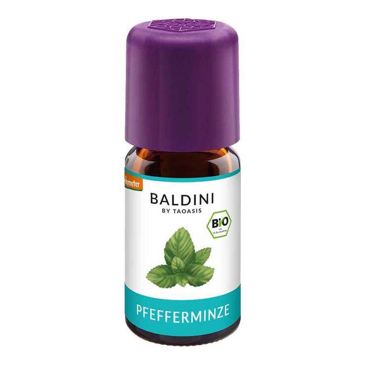 Baldini Bio-Aroma Pfefferminze Demeter, 5 ml