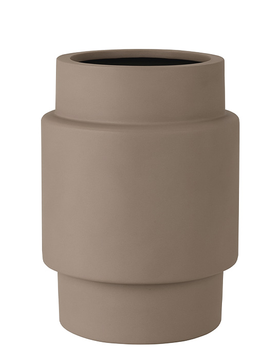 Plantenpot Billund S taupe Ø40 x H50 cm
