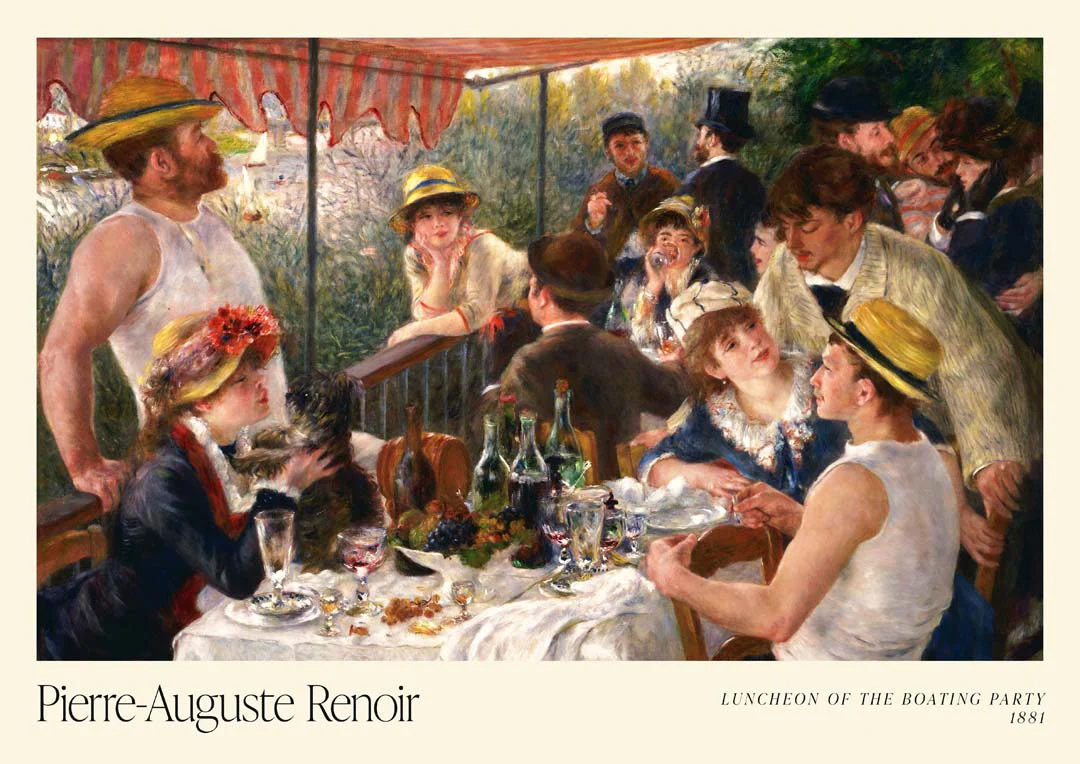 Mittagessen der Boating Party Kunstausstellung von Pierre A. Renoir