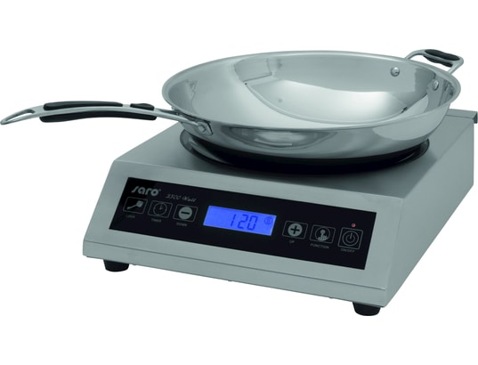 SARO - Surface de cuisson wok Plaque à induction Wok modèle LOUISA