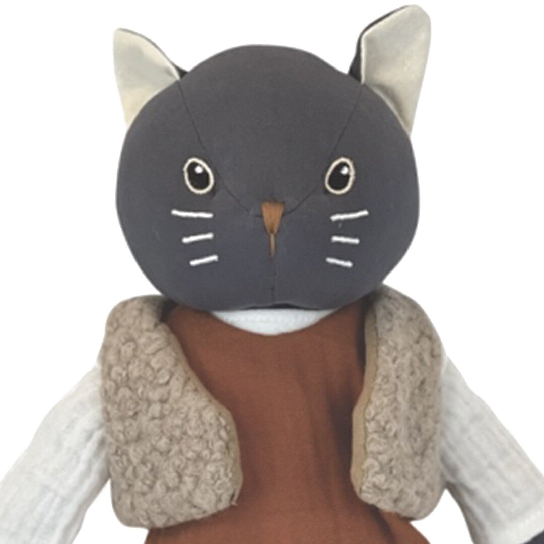 Egmont toys knuffelpoes cesar - 34 cm