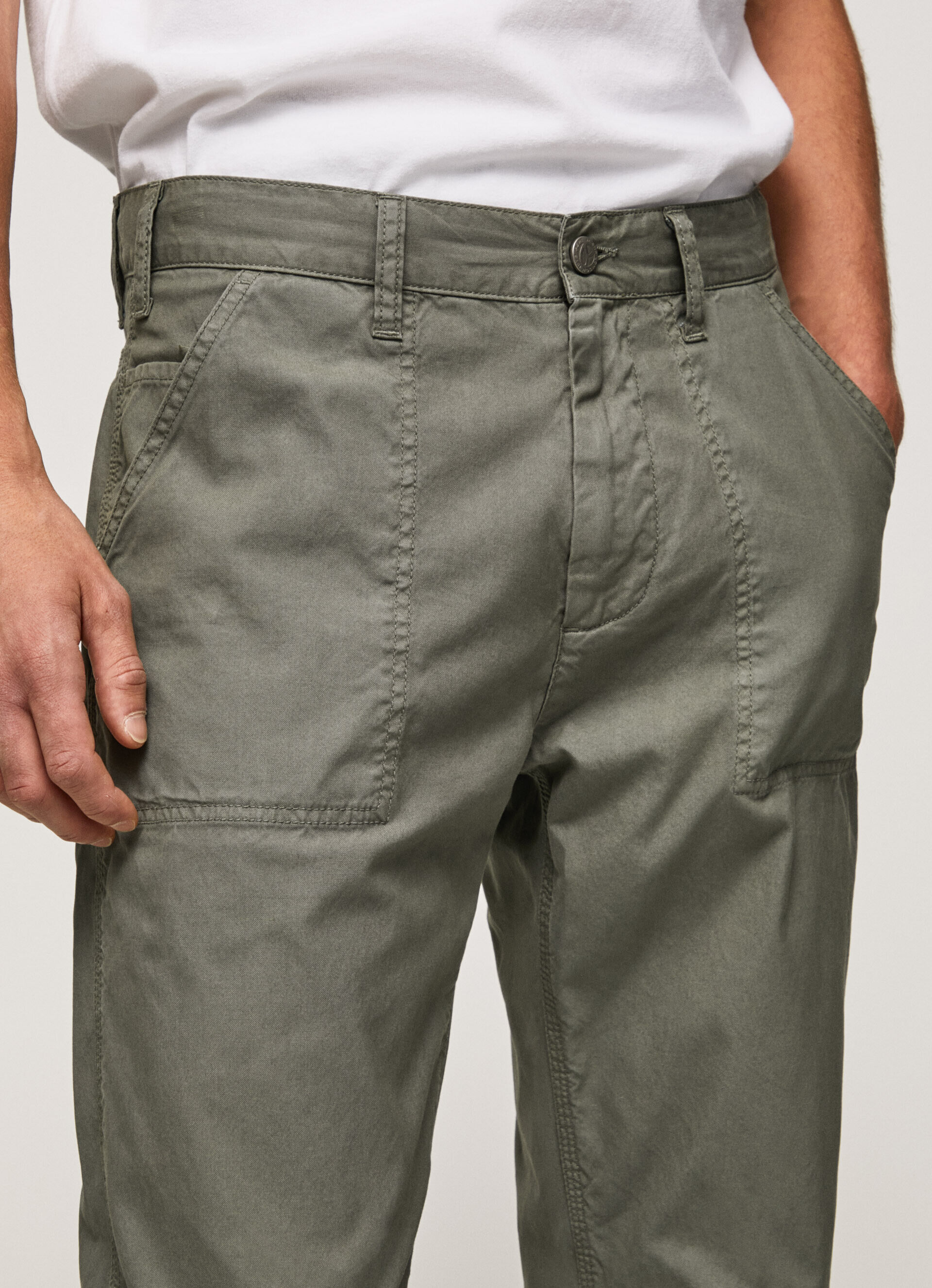 Calça cargo Newton Worker - verde-esmeralda