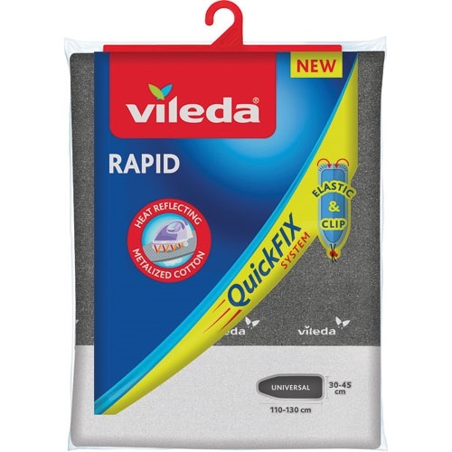 Housse table à repasser Vileda Rapid système Quickfix