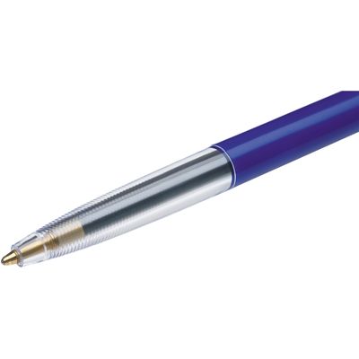 BIC M10 Clic - Stylo à bille - bleu - 1 mm - rétractable