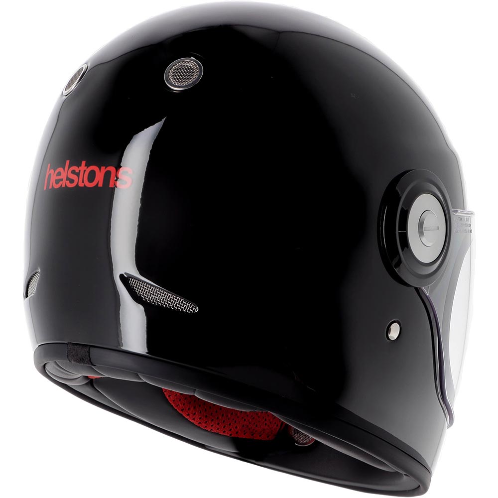 Helstons - Casque Naked Full Face Noir Brillant