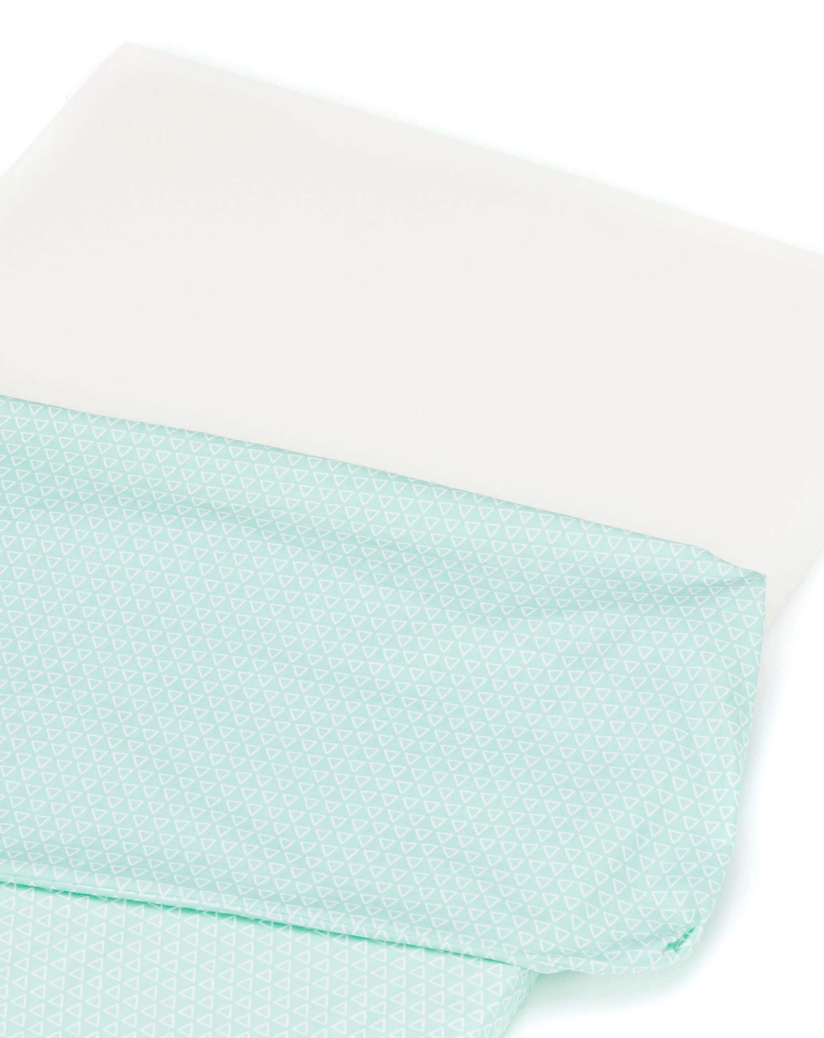 Reisebett-Matratze TRIANGLE (120x60) in mint