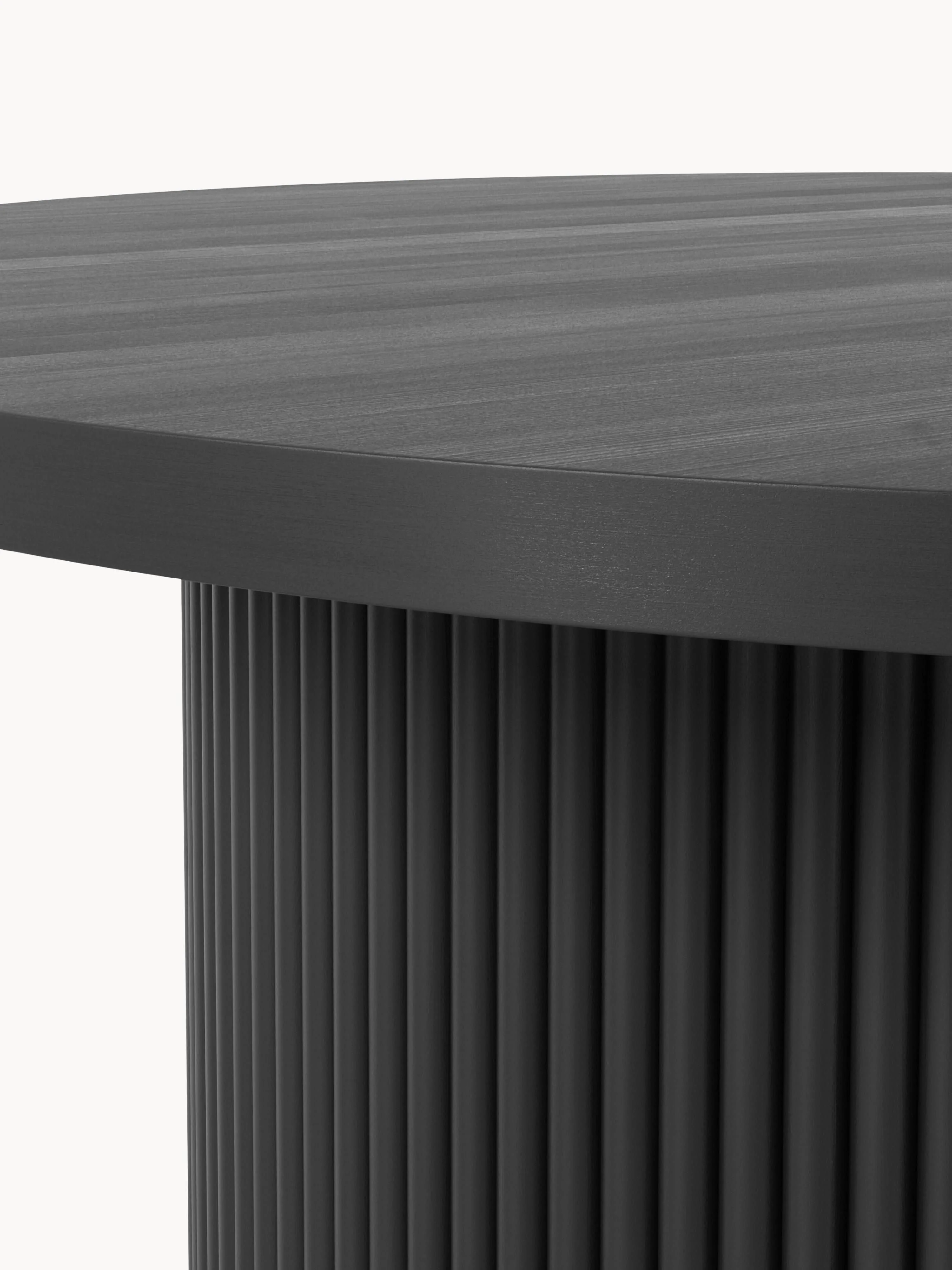 Ronde houten salontafel Nele