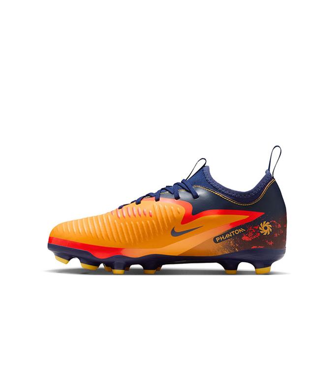 Nike JR PHANTOM 6 LOW ACAD FG/MG EH HQ2032-800 LASER-ORANGE-LEMON-VENOM-BLUE