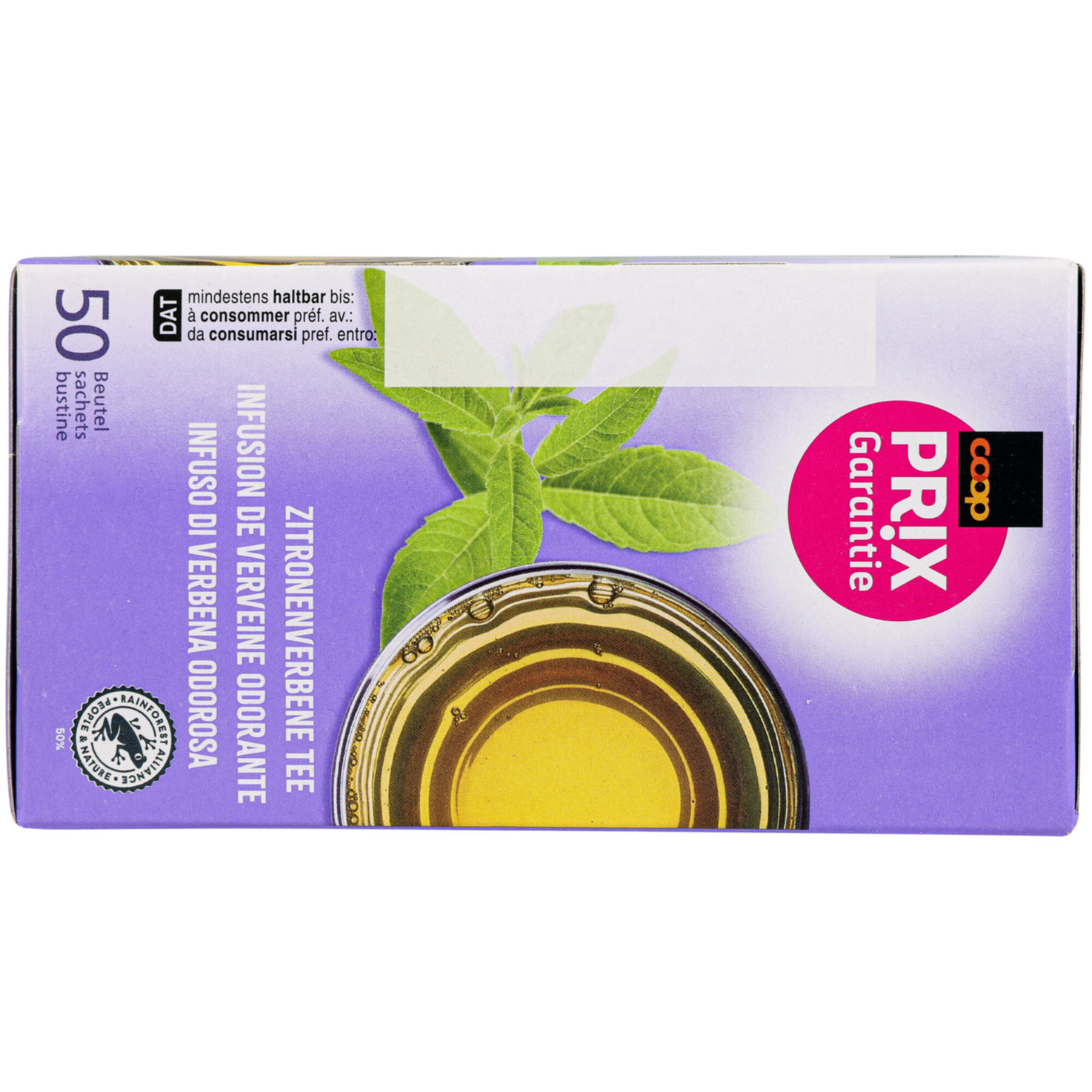 Prix Garantie Verbena Tee 50 Beutel