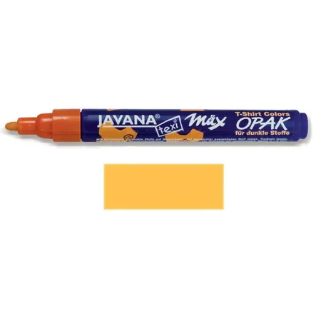 KREUL Javana texi mäx Opak für helle und dunkle Stoffe Orange