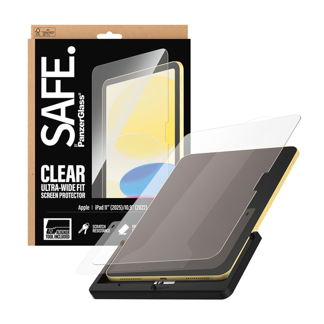 SAFE by PanzerGlass Displayschutzglas »Ultra-Wide Fit Screen Protector« für Apple iPad 11