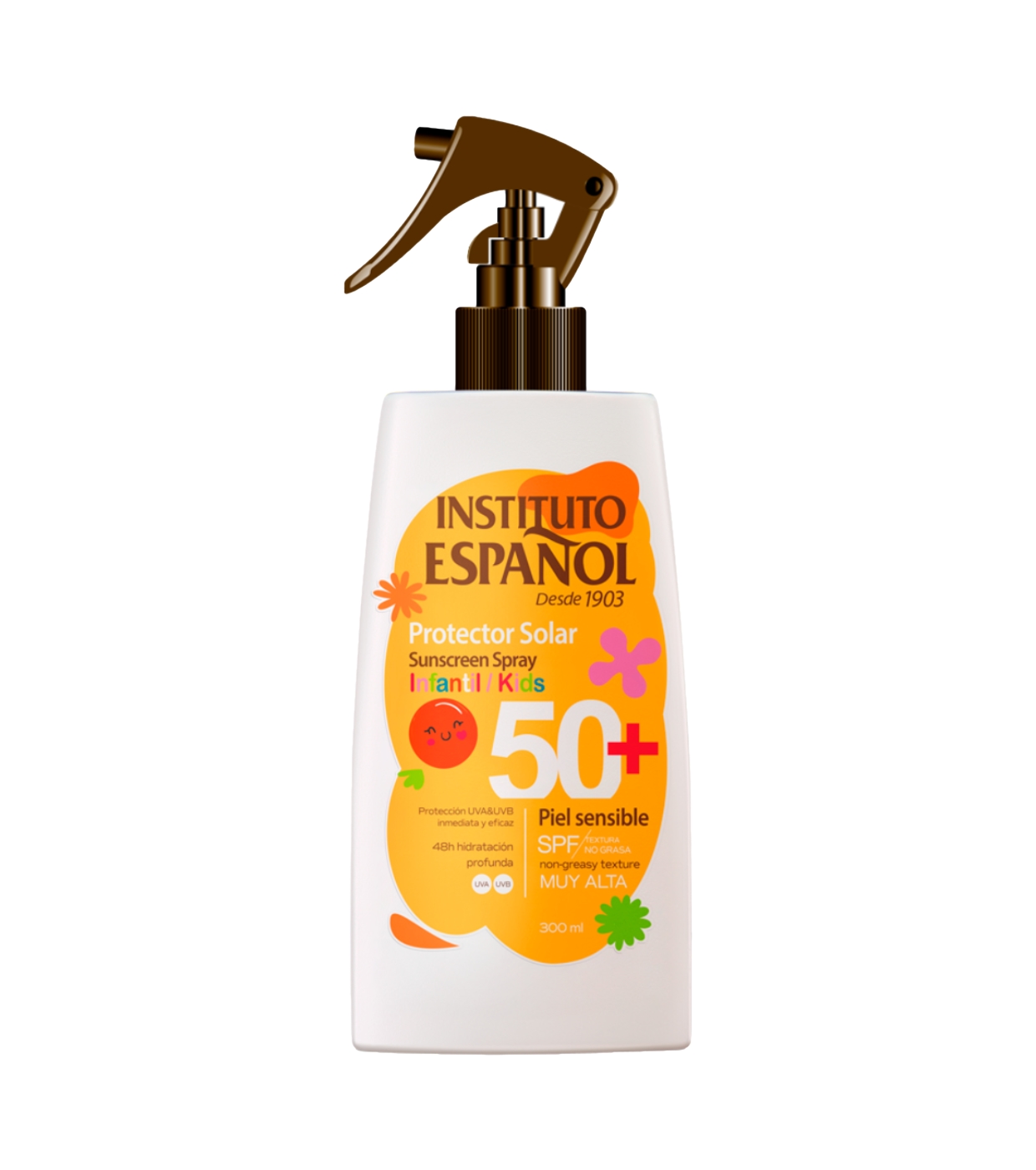 Instituto Español - *Kids* - Protetor solar corporal FPS50+ - 300ml