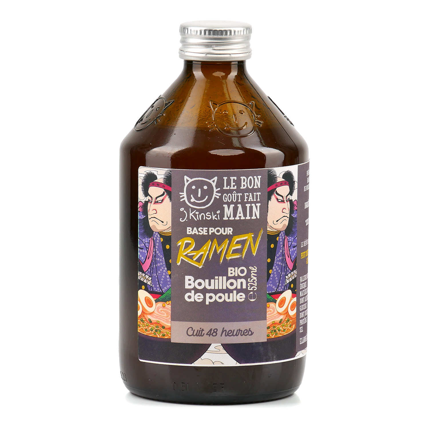 Bouillon de poulet bio - Base pour Ramen