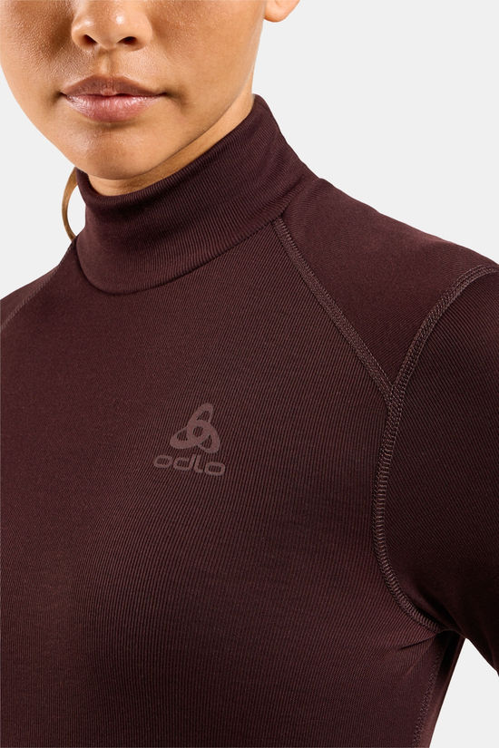 Odlo Odlo Active Warm Eco Turtle Neck Basislaagtop Dames