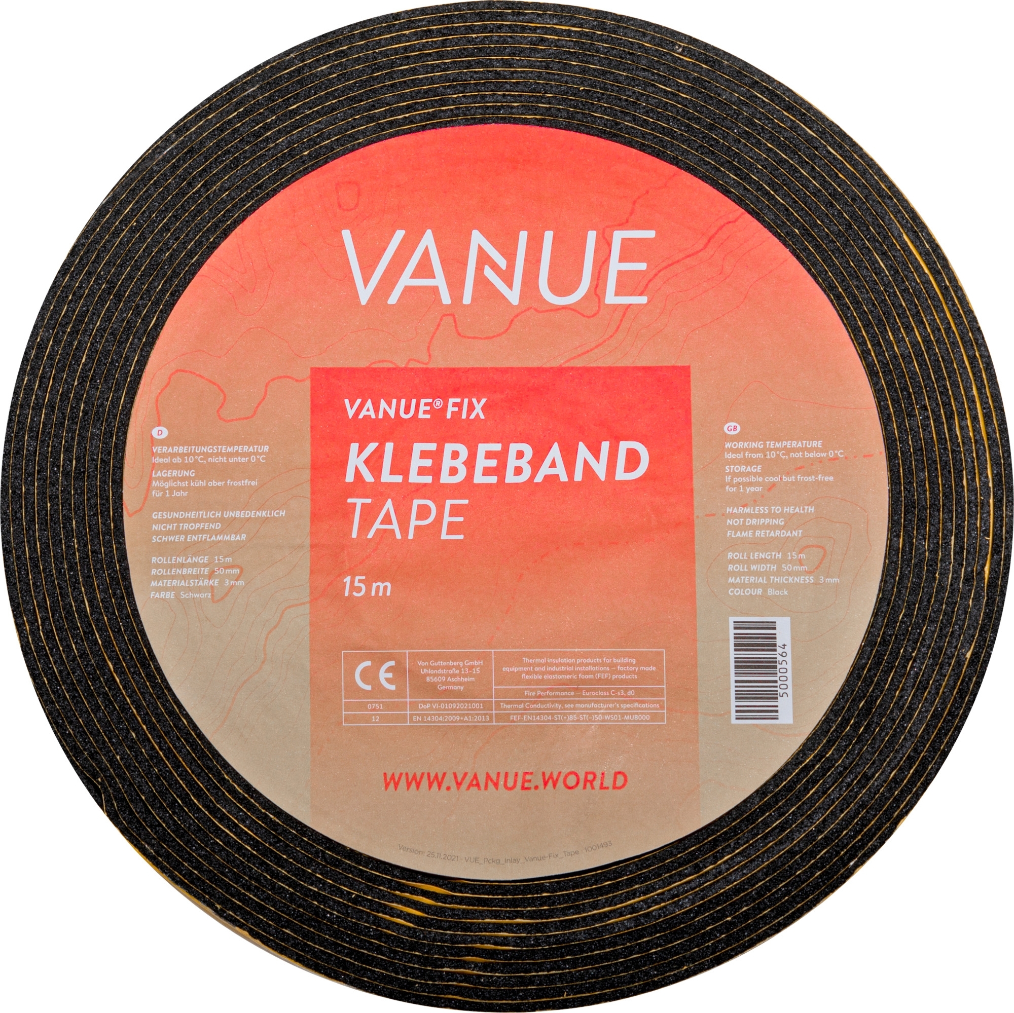 Vanue Fix Klebeband 15m