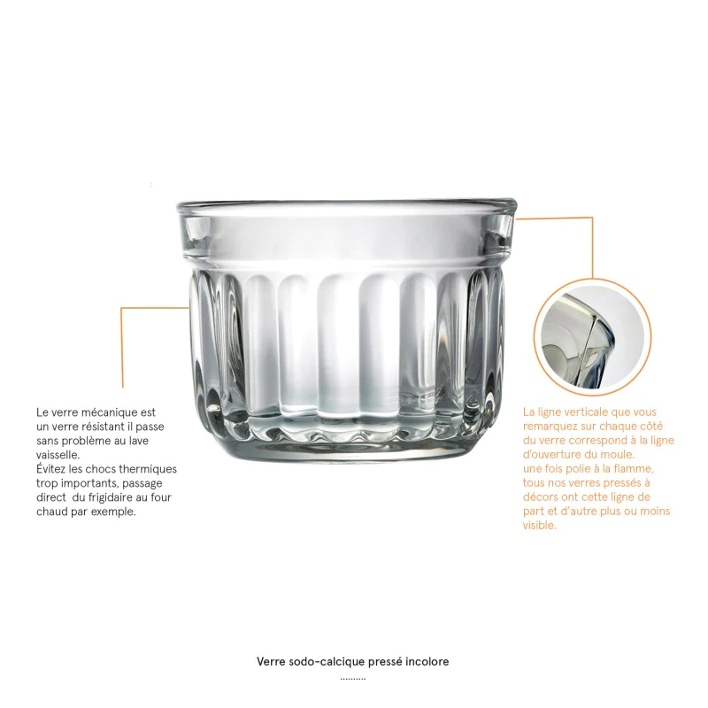 Lot de 6 mises en bouche 10cl, DELICE La Rochère