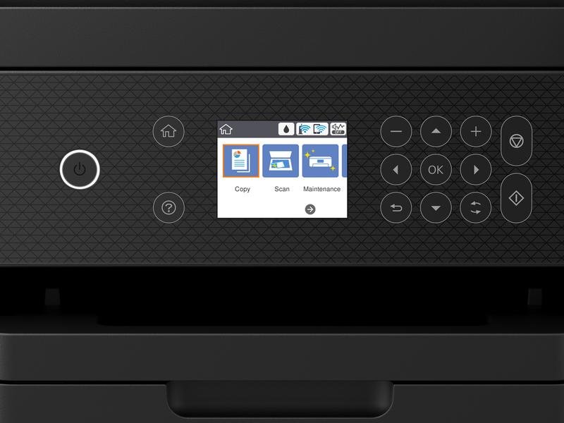 Epson Multifunktionsdrucker EcoTank ET-3850 3-in-1-Multifunktions-Tintenstrahldrucker mit Ecotank-System