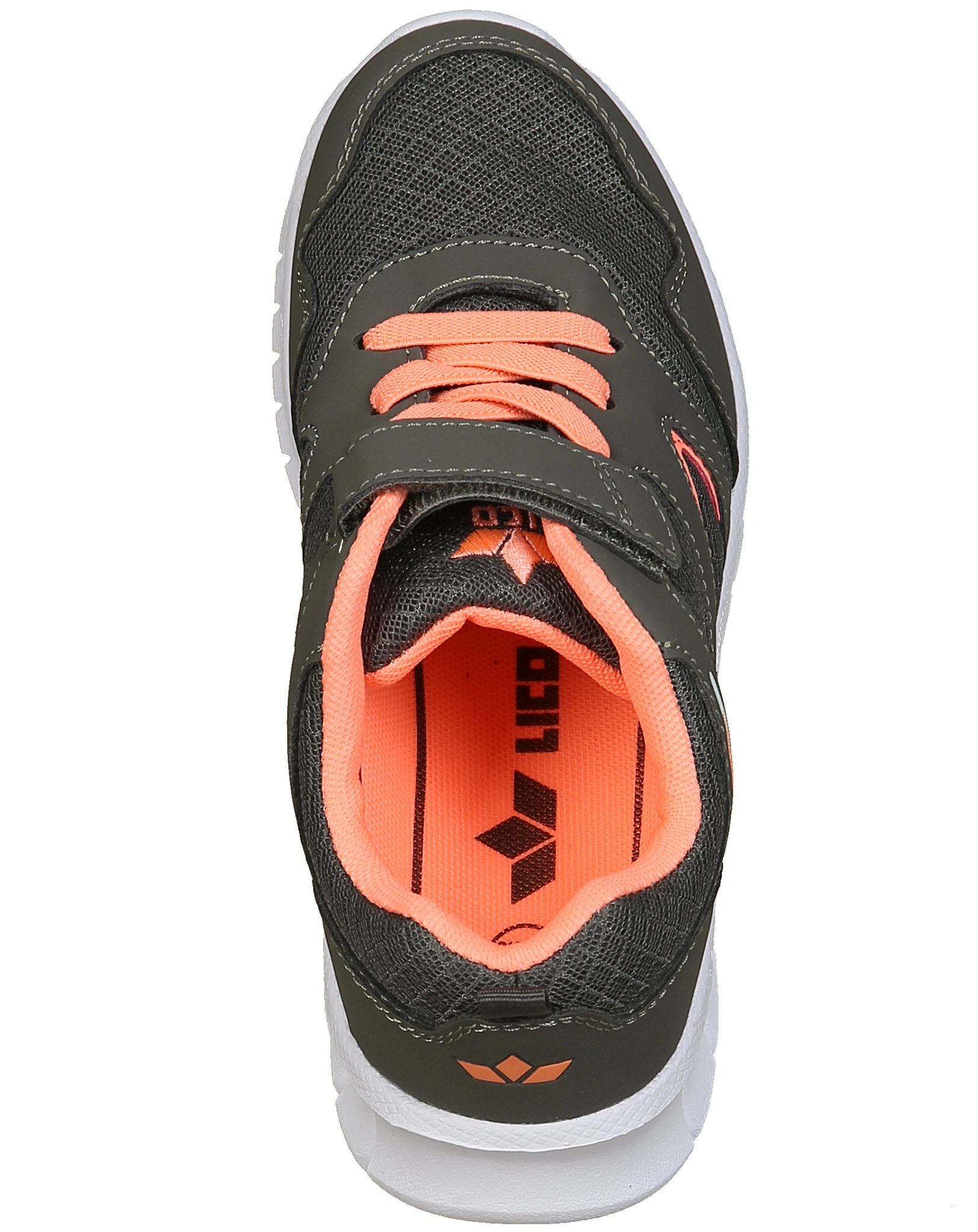 Sportschuhe SKIP in grau/lachs