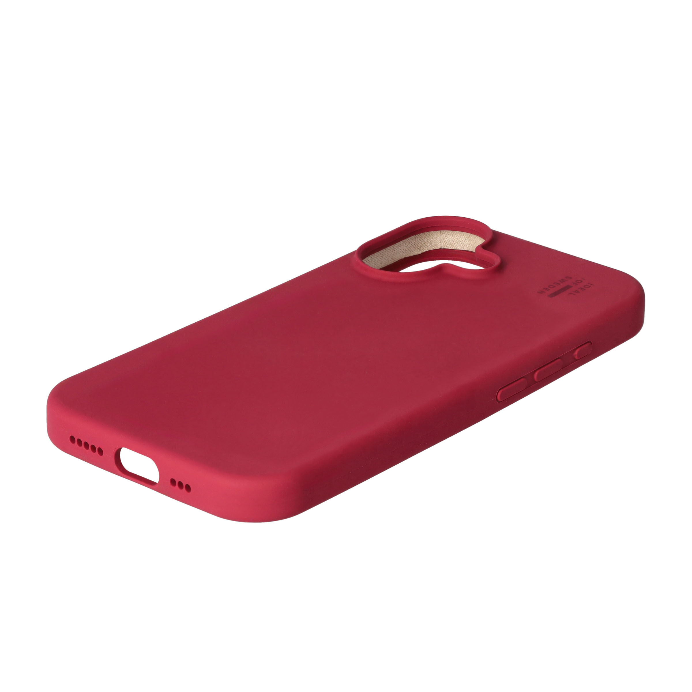 iPhone 17 MagSafe Silikon Hülle Case Recycled (IDSICMS-I2561-521) - Cranberry