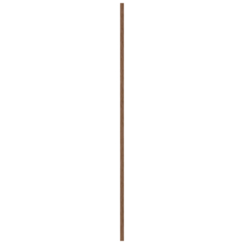 Ronde stok 45mm 270cm hardhout