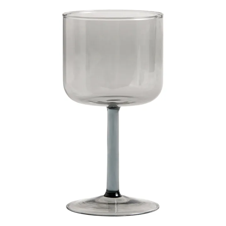Hay Verre à pied Tint en borosilicate - Set de 2 | Gris