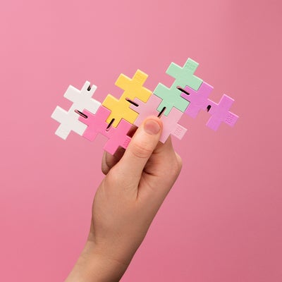 Plus-Plus HEXEL Fidget-leke Bubblegum