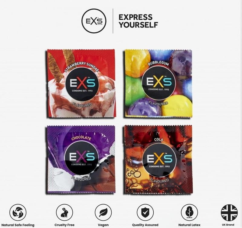 EXS Mix Flavoured 48 condooms