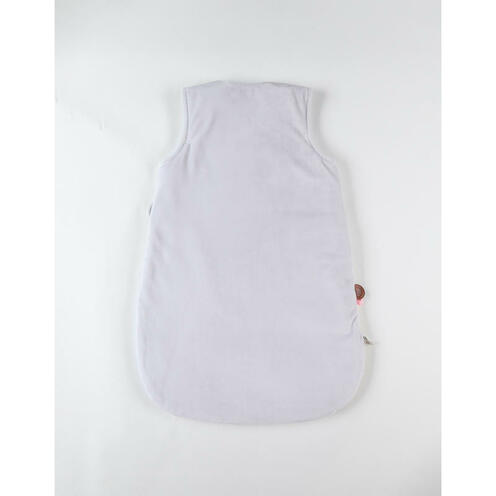 Gigoteuse 70 cm veloudoux gris Babou & Kendi - NOUKIE 'S