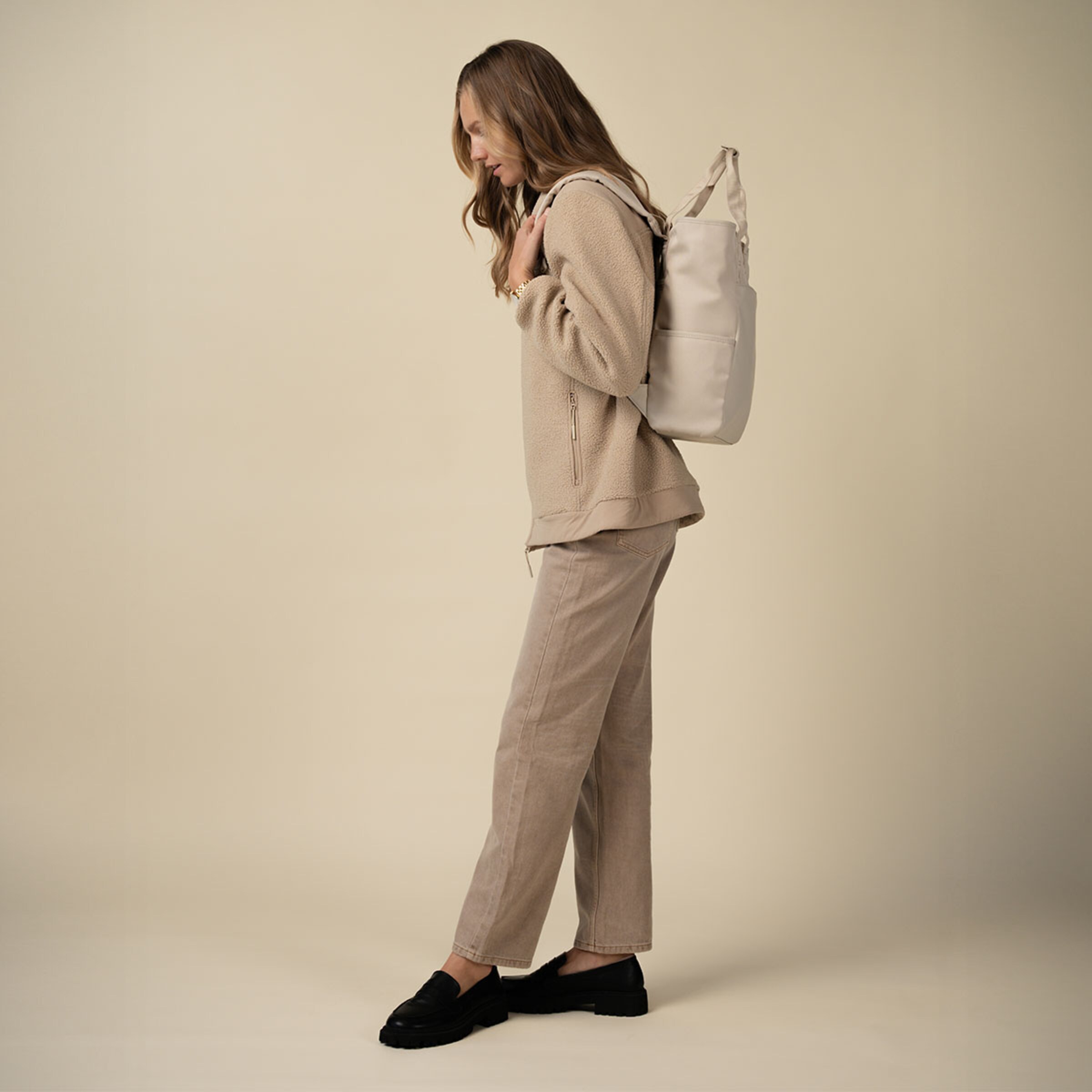Lindby Diaper Backpack Sandstone
