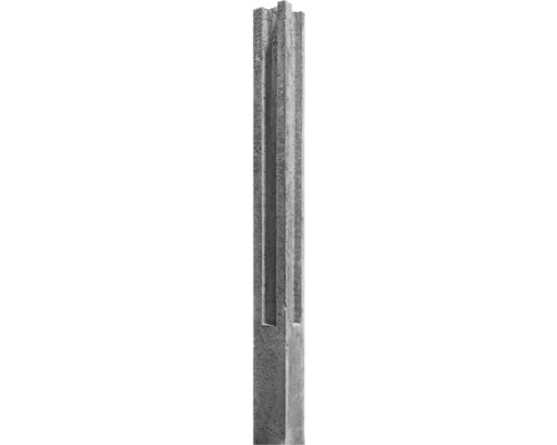 Standaard dubbelzijdige hoekpaal 116/170 x 13 x 13 cm grijs