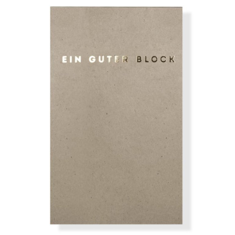 Notizblock Ein guter Block