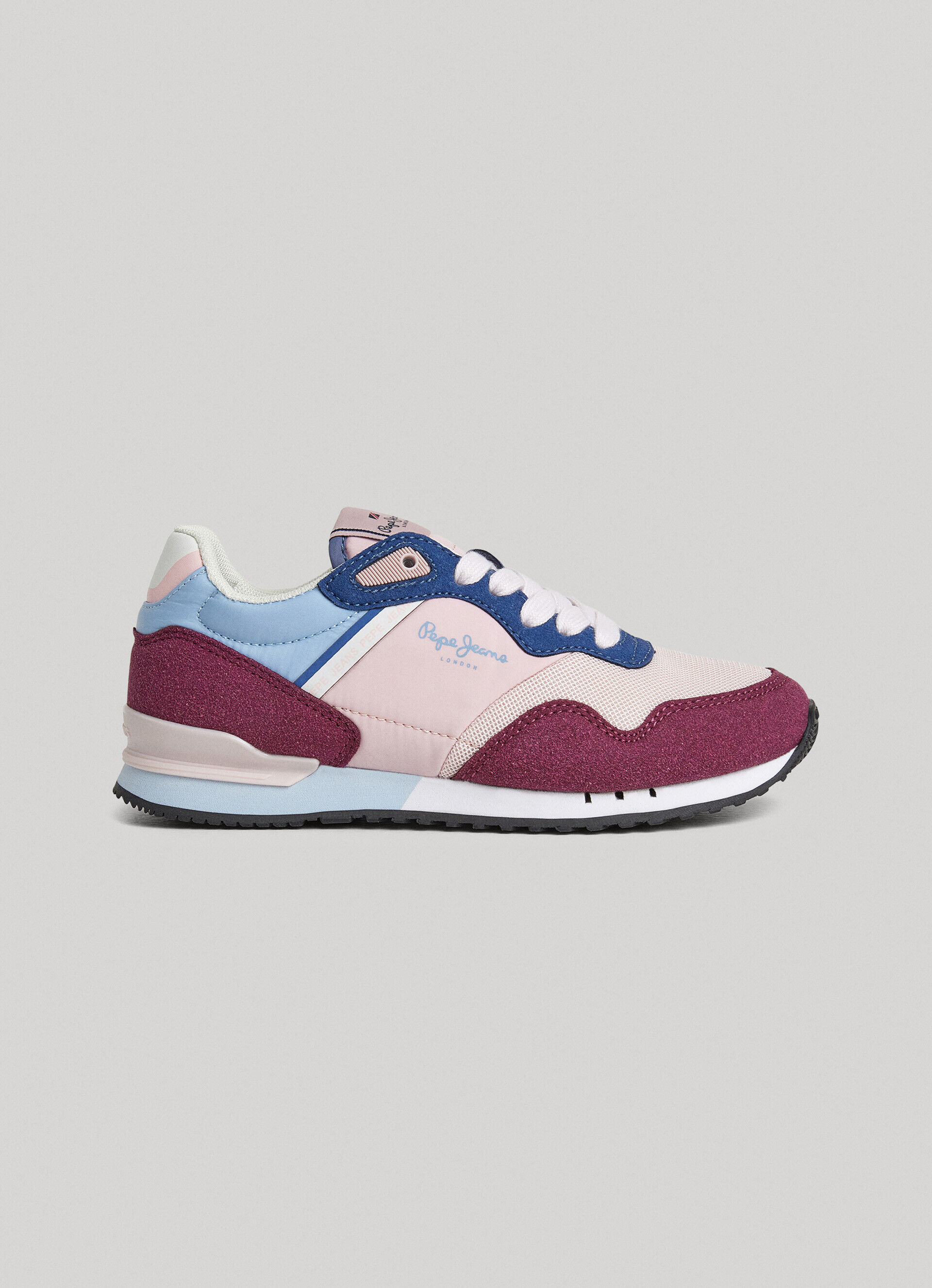 Tênis de corrida London Classic - vermelho framboesa esmagado