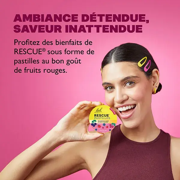Pastilhas de Fruta Vermelha RESCUE