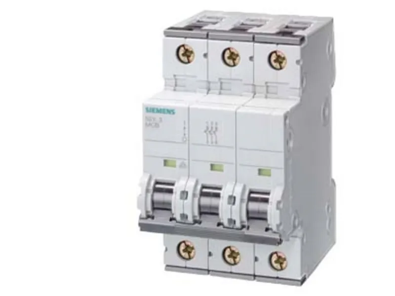Siemens 5SY63637 5SY6363-7 Ledningssikkerhedsafbryder 63 A 230 V, 400 V