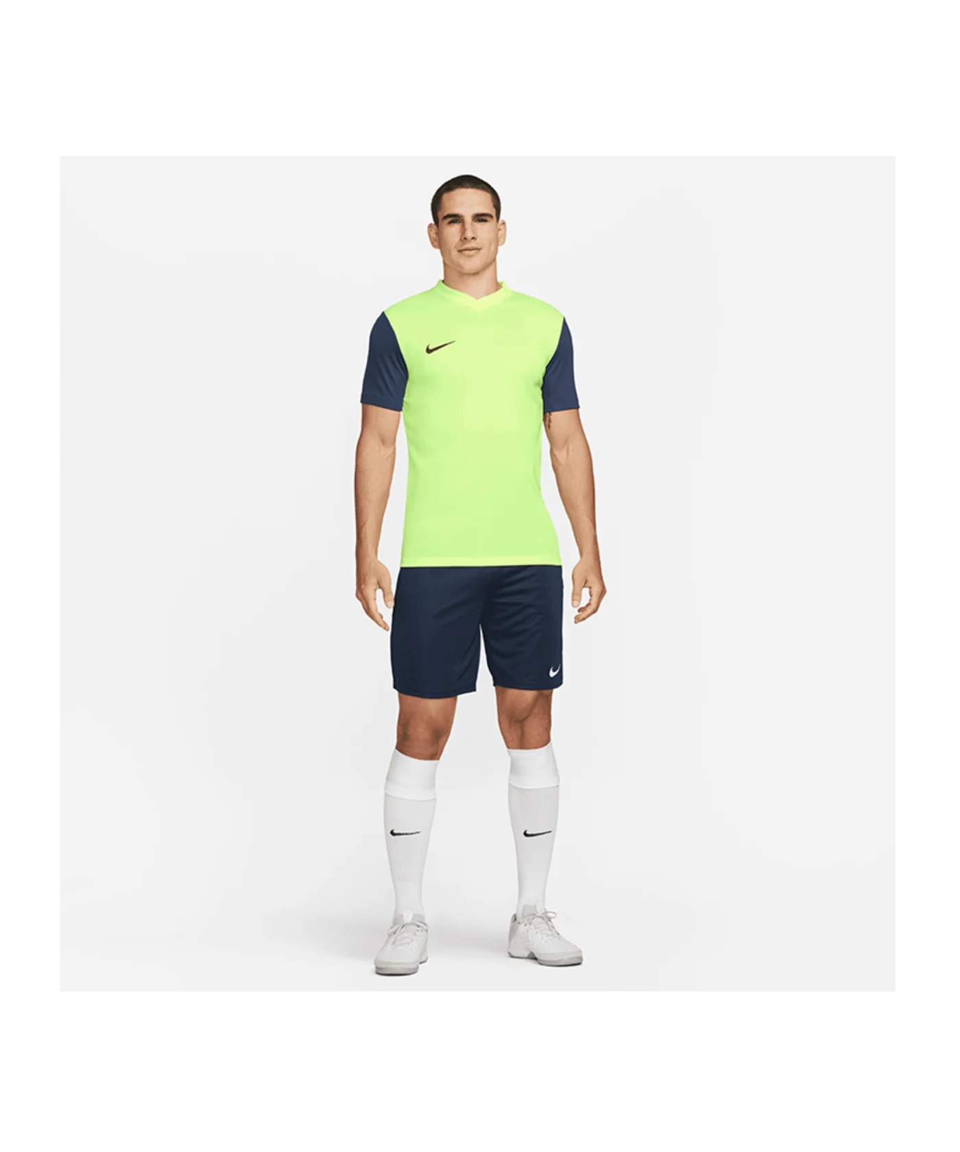 Nike Tiempo Premier II Trikot Gelb Blau F702